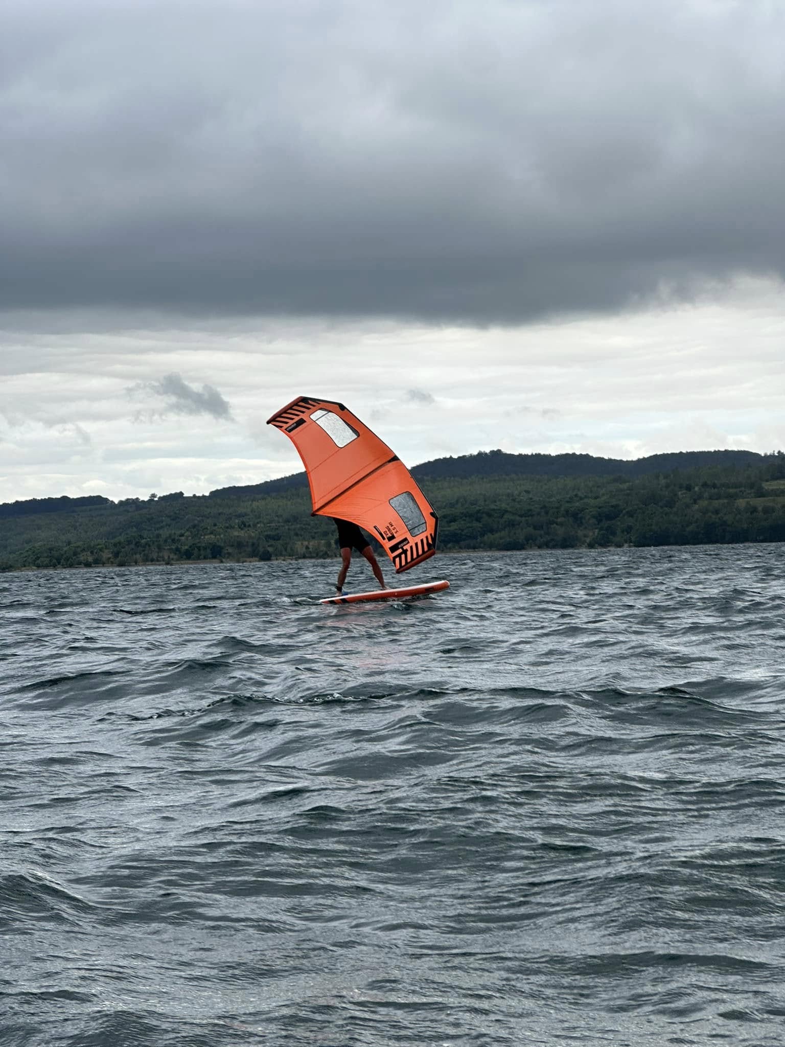 wingfoiling kurz berzdorfer see 1 plachta wing
